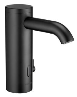 Сенсорный смеситель для раковины Swedbe Europe 6010B с ручной регулировкой температуры воды чёрный